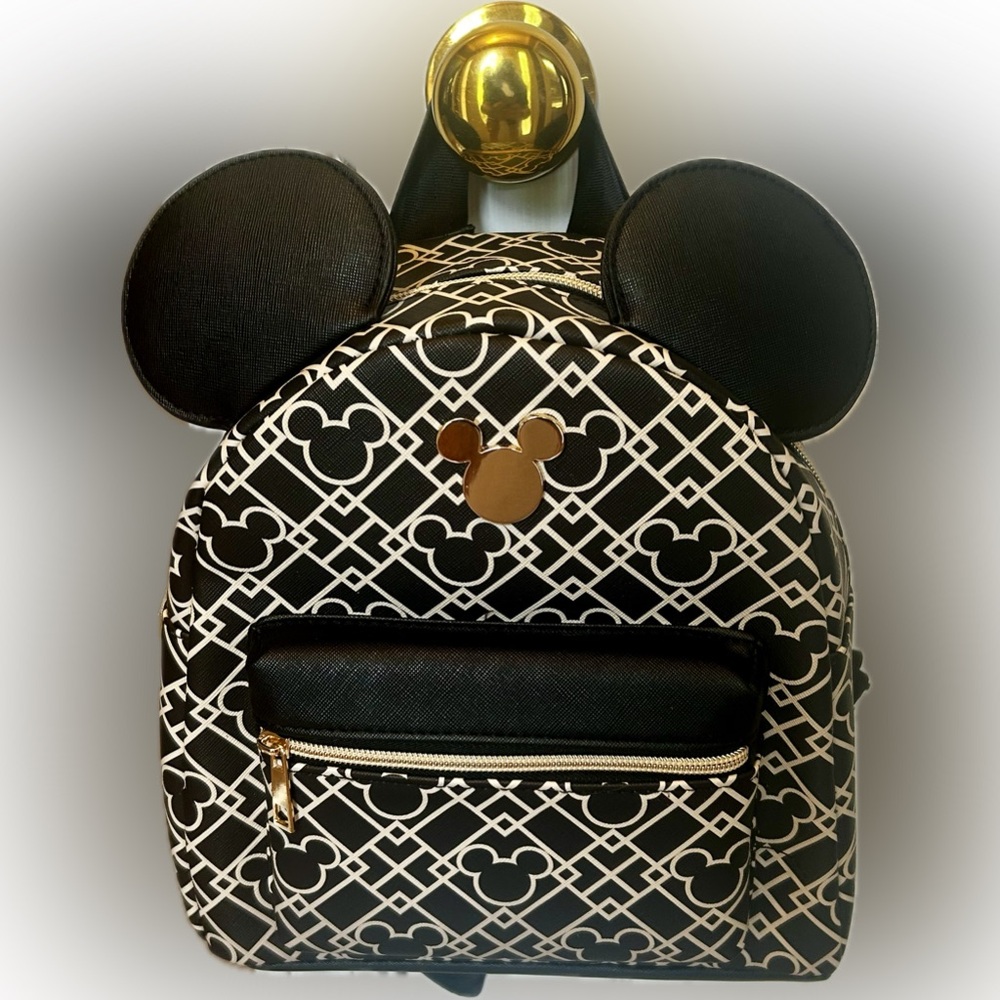 Mickey Mouse Patterned Backpack - Picture 2 of 3